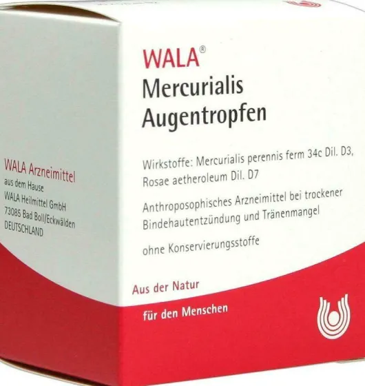 Wala Mercurialis 10 X 0,5 ml Augentropfen
