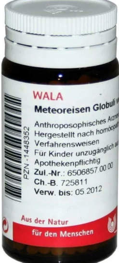 Wala Meteoreisen Globuli Velati 20 G