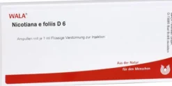 Wala Nicotiana E Foliis D6 10 X 1 ml Ampullen
