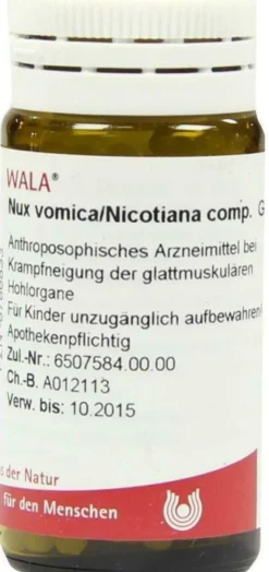 Wala Nux Vomica Nicotiana Comp. 20 G Globuli