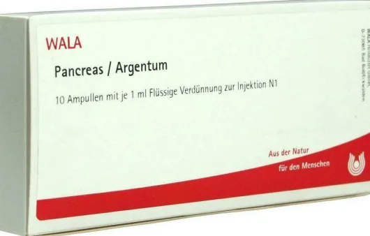 Wala Pancreas Argentum 10 X 1 ml Ampullen