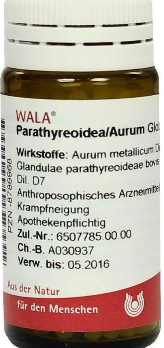 Wala Parathyreoidea Aurum 20 G Globuli