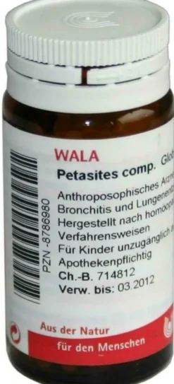 Wala Petasites Comp. 20 G Globuli