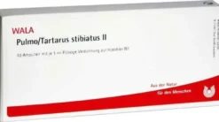 Wala Pulmo - Tartarus Stibiatus II 10 X 1 ml Ampullen