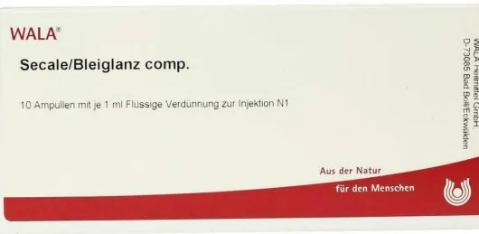 Wala Secale Bleiglanz Comp. 10 X 1 ml Ampullen