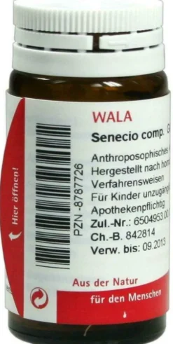 Wala Senecio Comp. 20 G Globuli