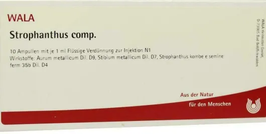 Wala Strophanthus Comp. 10 X 1 ml Ampullen
