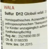 Wala Sulfur D12 Velati 20 G Globuli