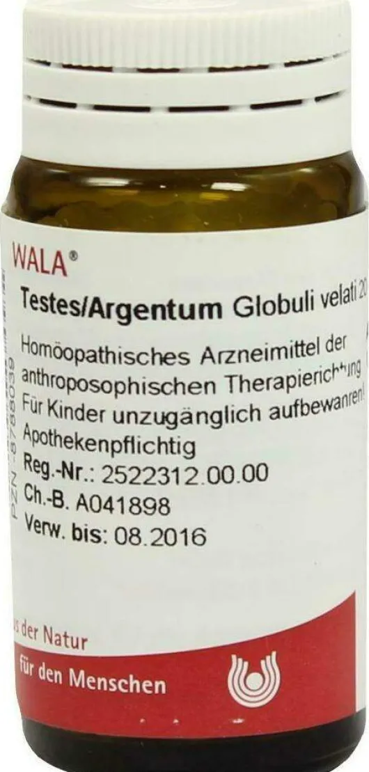 Wala Testes- Argentum 20 G Globuli