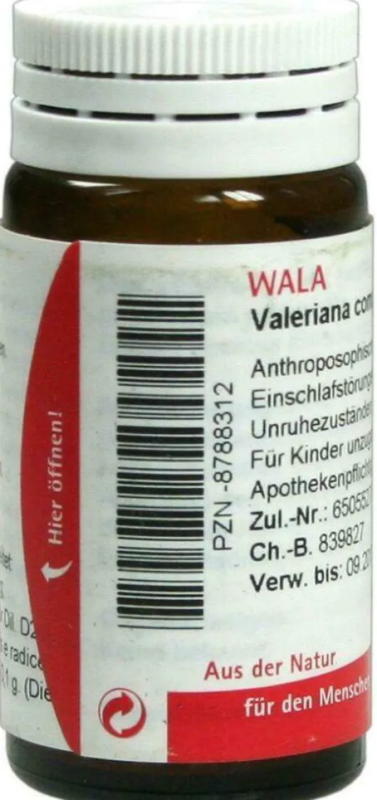 Wala Valeriana Comp. 20 G Globuli