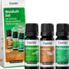 Waldluft Set Zirben&Fichtennadel&Pfefferminz Öl 3