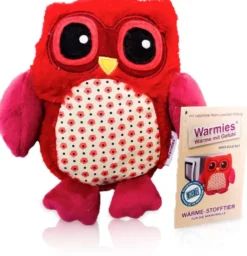 Warmies Minis Eule Rot