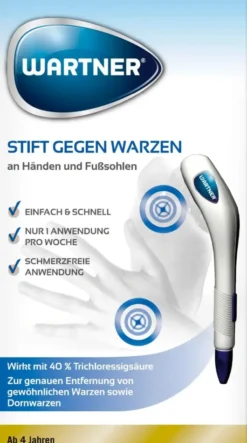 Wartner Stift gegen Warzen 2.0