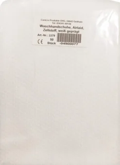 Waschhandschuhe Airlaid Weiss Geprägt 50 Handschuhe