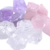 Wassersteine Premium Grundmischung Natursteine Bergkristall + Rosenquarz + Amethyst