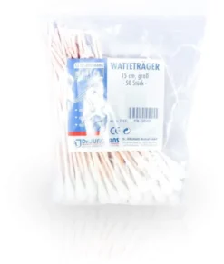Wattestäbchen Holz 15 cm Großer Kopf 50 Stück