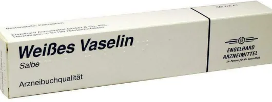 Weißes Vaselin in der Tube 50 ml Salbe