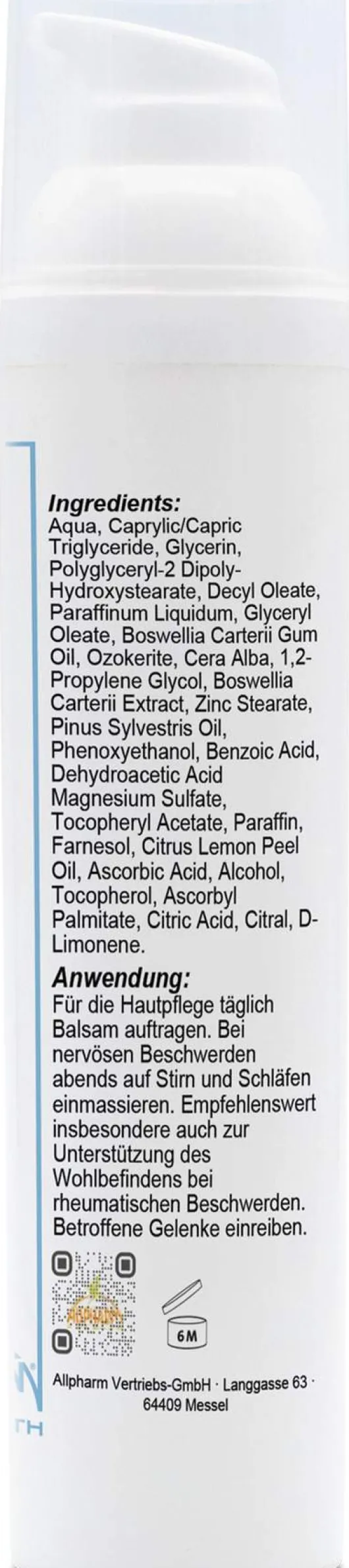 Weihrauch Balsam 100 ml Balsam