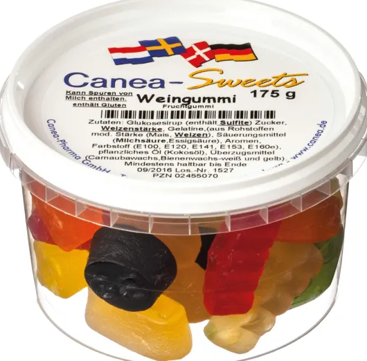 Weingummi 175 G (bunte Mischung)