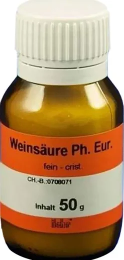 Weinsäure Fein Christallin 50 G