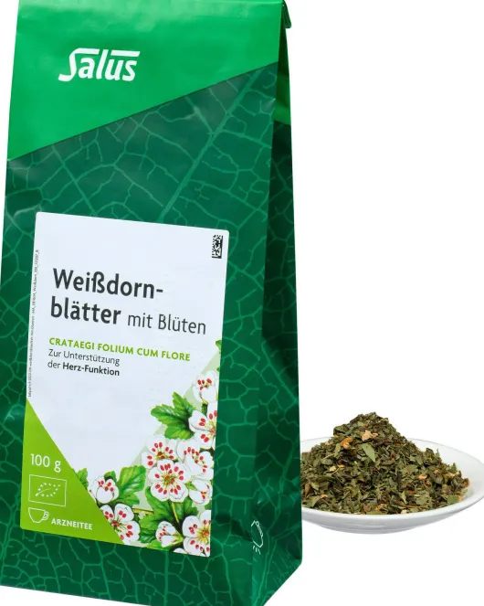Weissdornblätter Mit Blüten 100 G Arzneitee