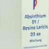 Weleda Absinthium D1 Resina Laricis D3 Aa 50 ml Dilution