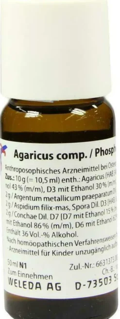 Weleda Agaricus Comp. Phosphorus 50 ml Dilution