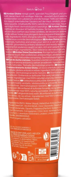 Weleda Amber Divine Shower Cream 200 ml