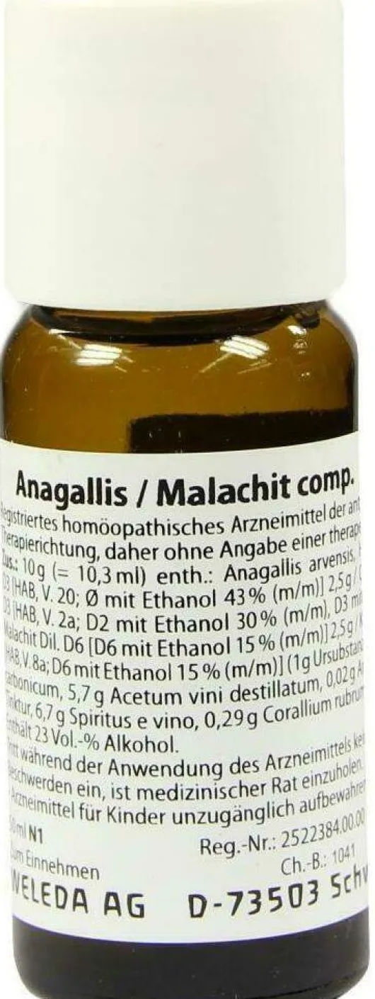 Weleda Anagallis Malachit Comp 50 ml Dilution