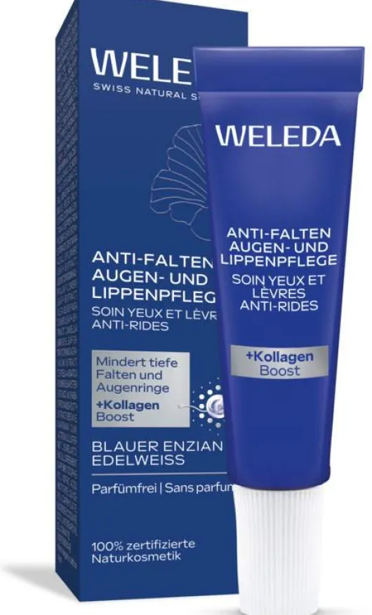 Weleda Anti-Falten Augen- & Lippenpflege Blauer Enzian &...
