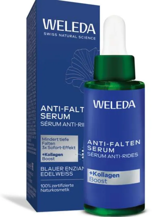 Weleda Anti-Falten Serum blauer Enzian & Edelweiß 30 ml