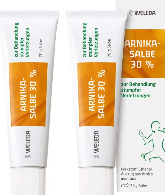 Weleda Arnika Salbe 30 % 2 x 70g