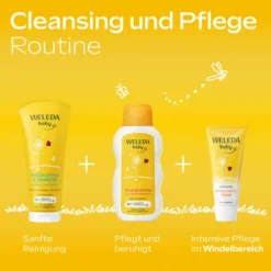Weleda Baby Waschlotion & Shampoo Calendula 400 ml