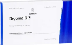 Weleda Bryonia D3 8 X 1 Ampullen