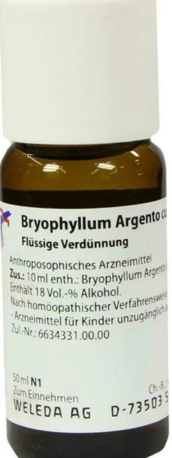 Weleda Bryophyllum Argento Cultum D3 Dilution 50 ml