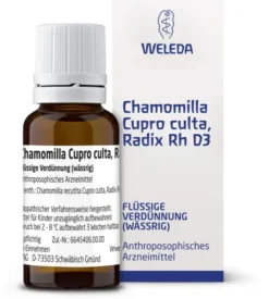 Weleda Chamomilla Cupro Culta Radix Rh D3 20 ml Dilution