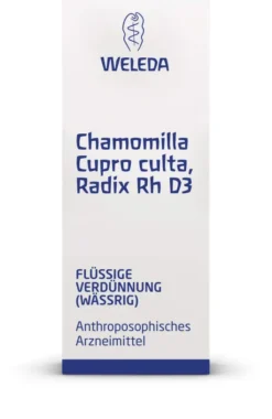 Weleda Chamomilla Cupro Culta Radix Rh D3 20 ml Dilution
