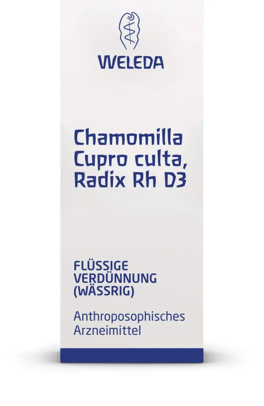 Weleda Chamomilla Cupro Culta Radix Rh D3 20 ml Dilution