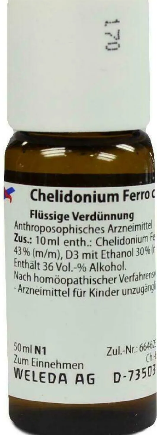 Weleda Chelidonium Ferro Cultum D3 50 ml Dilution