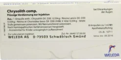 Weleda Chrysolith Comp. 8 X 1 ml Ampullen