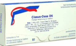 Weleda Cissus Ossa D6 8 X 1 ml Ampullen