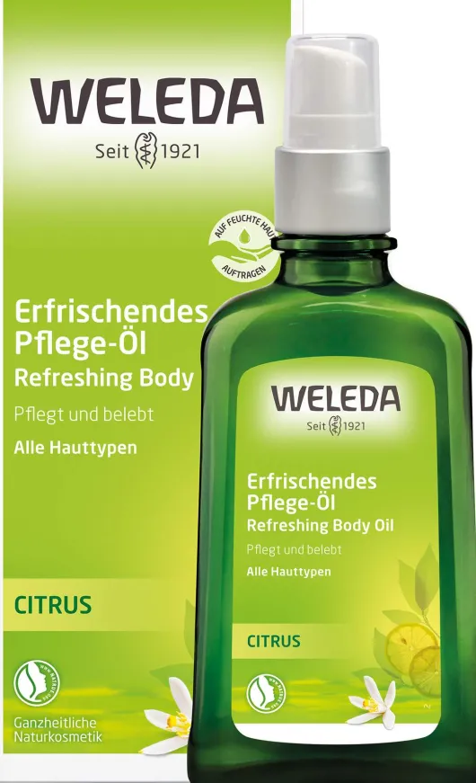 Weleda Citrus Erfrischendes Pflege-Öl 100 ml