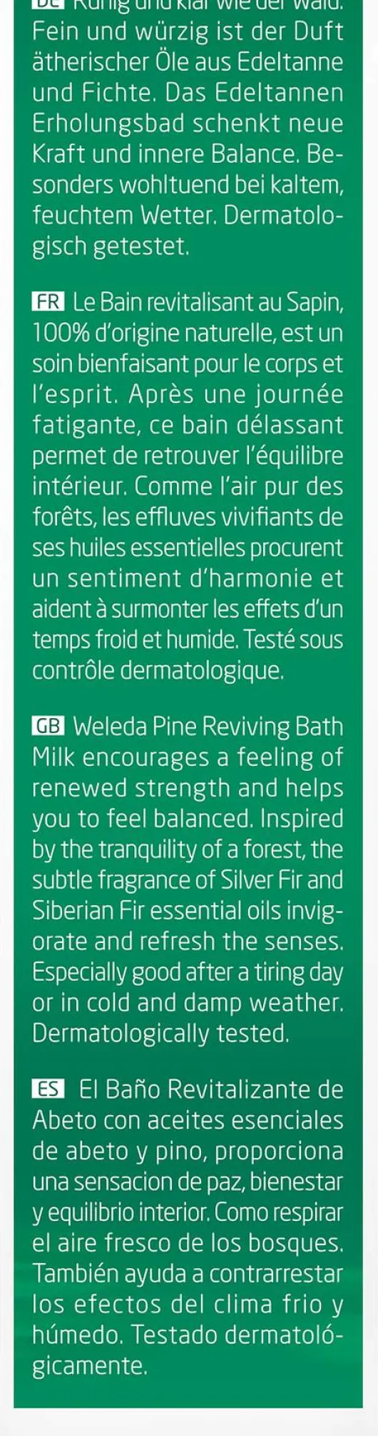 Weleda Edeltannen Erholungsbad 200 ml