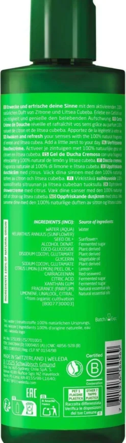 Weleda Erfrischende Cremedusche 400 ml