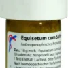 Weleda Euqisetum Cum Sulfure Tostum D6 20 G Trituration