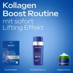 Weleda Exo Boost Double Serum blauer Enzian & Edelweiss 30 ml
