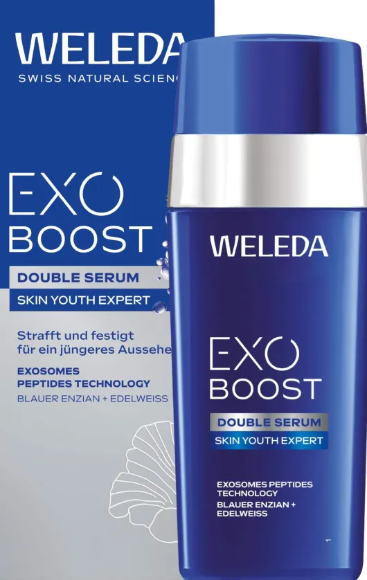 Weleda Exo Boost Double Serum blauer Enzian & Edelweiss 30 ml