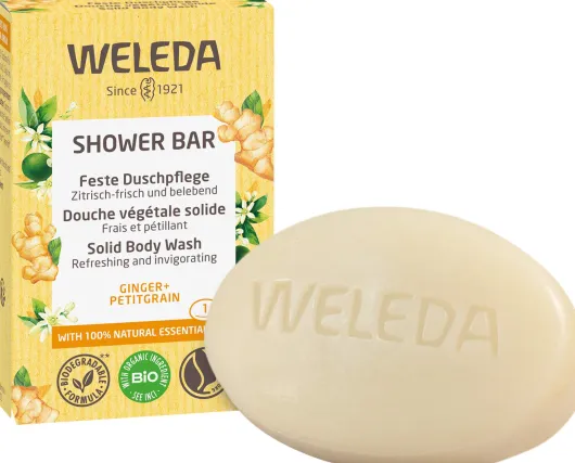 Weleda Feste Duschpflege Ginger + Petitgrain 75 G