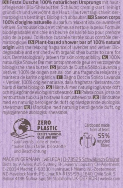 Weleda Feste Duschpflege Lavender + Vetiver 75 G