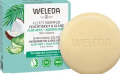 Weleda Festes Shampoo Feuchtigkeit & Glanz 50 G